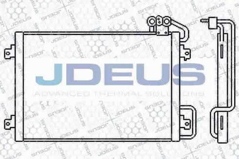 Jdeus 723M38 - Condensatore, Climatizzatore autozon.pro