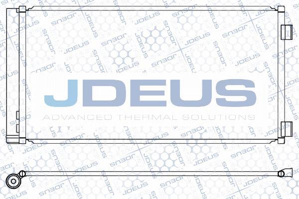 Jdeus 770M04 - Condensatore, Climatizzatore autozon.pro