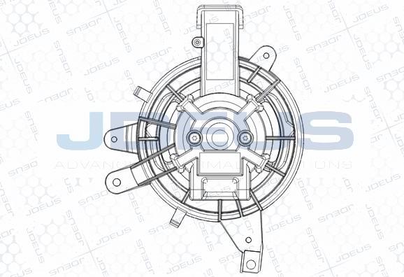 Jdeus BL0110040 - Ventilatore abitacolo autozon.pro