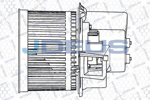 Jdeus BL0110019 - Ventilatore abitacolo autozon.pro