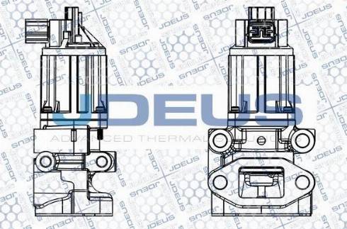 Jdeus EG018002V - Valvola ricircolo gas scarico-EGR autozon.pro