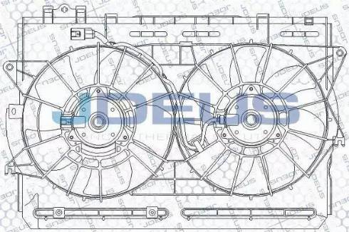 Jdeus EV5280110 - Ventola, Raffreddamento motore autozon.pro