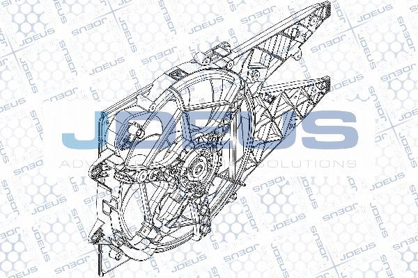 Jdeus EV896200 - Ventola, Raffreddamento motore autozon.pro