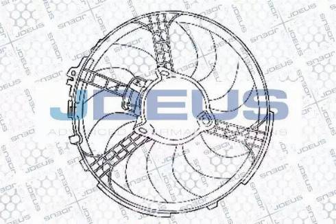 Jdeus EV843900 - Ventola, Raffreddamento motore autozon.pro