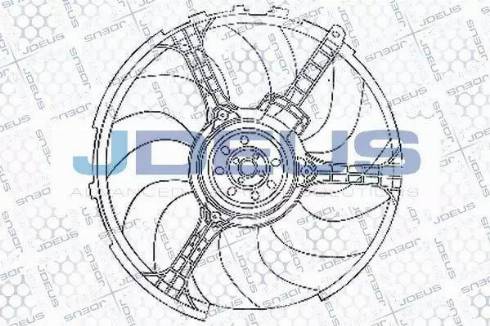 Jdeus EV837900 - Ventola, Raffreddamento motore autozon.pro