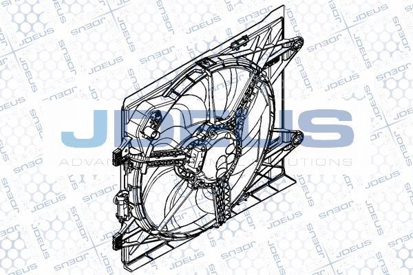 Jdeus EV8C6710 - Ventola, Raffreddamento motore autozon.pro