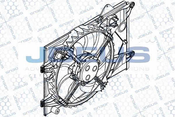 Jdeus EV8D2640 - Ventola, Raffreddamento motore autozon.pro