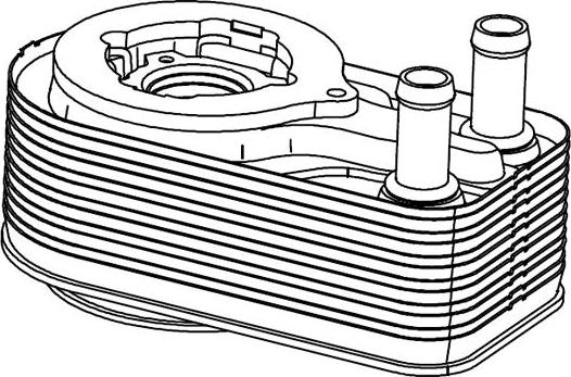 Jdeus M-4231131 - Radiatore olio, Olio motore autozon.pro