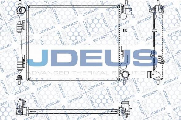 Jdeus M-0540680 - Radiatore, Raffreddamento motore autozon.pro