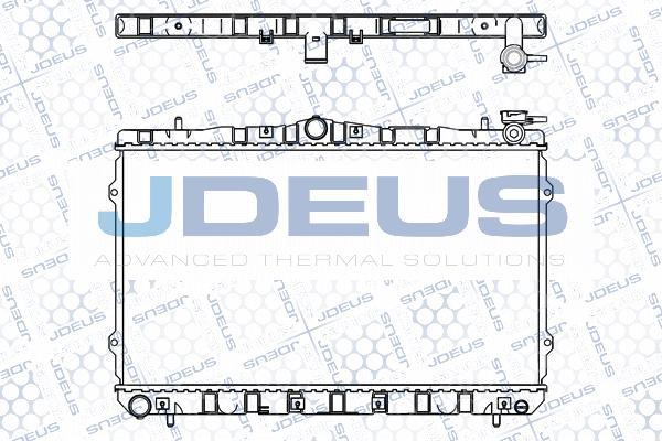 Jdeus M-0540080 - Radiatore, Raffreddamento motore autozon.pro