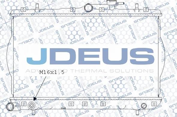 Jdeus M-0540100 - Radiatore, Raffreddamento motore autozon.pro