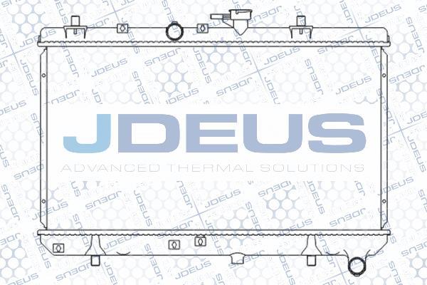 Jdeus M-065030A - Radiatore, Raffreddamento motore autozon.pro