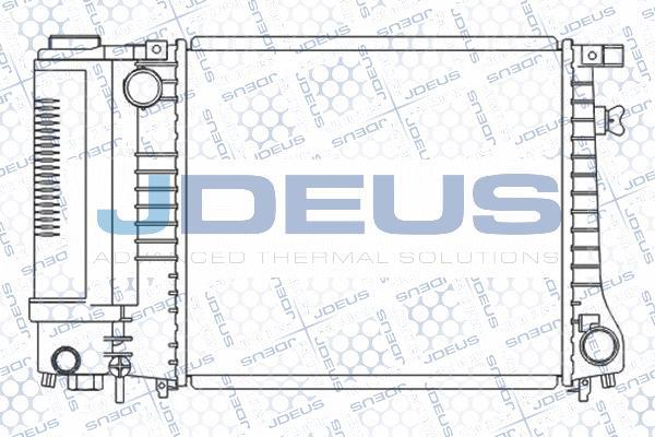 Jdeus M-005059A - Radiatore, Raffreddamento motore autozon.pro