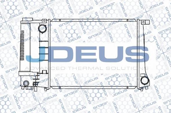 Jdeus M-0050570 - Radiatore, Raffreddamento motore autozon.pro