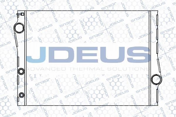 Jdeus M-0050860 - Radiatore, Raffreddamento motore autozon.pro