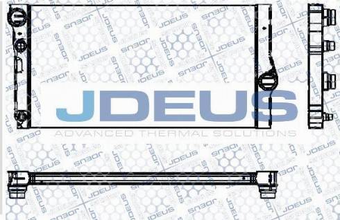 Jdeus M-0050310 - Radiatore, Raffreddamento motore autozon.pro