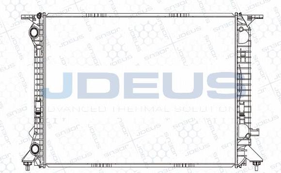 Jdeus M-0010430 - Radiatore, Raffreddamento motore autozon.pro