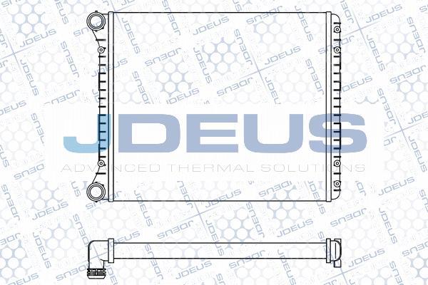 Jdeus M-001067A - Radiatore, Raffreddamento motore autozon.pro