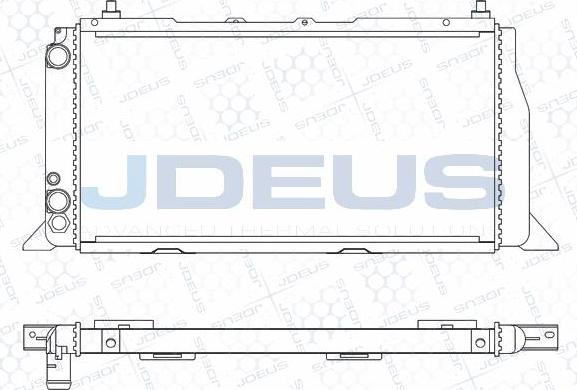 Jdeus M-0010090 - Radiatore, Raffreddamento motore autozon.pro