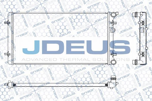 Jdeus M-0010190 - Radiatore, Raffreddamento motore autozon.pro