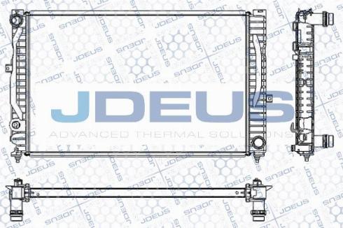 Jdeus M-0010230 - Radiatore, Raffreddamento motore autozon.pro