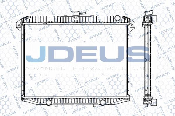 Jdeus M-0190150 - Radiatore, Raffreddamento motore autozon.pro