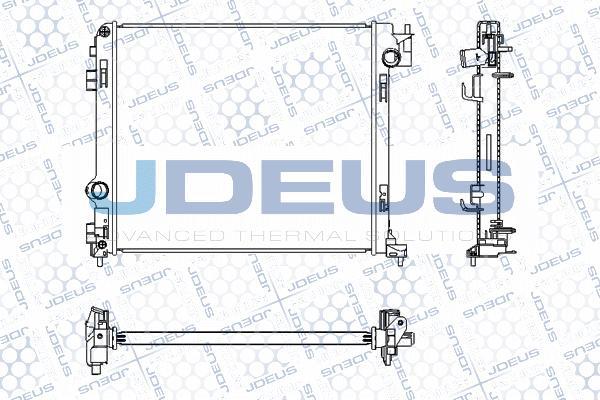 Jdeus M-0190870 - Radiatore, Raffreddamento motore autozon.pro