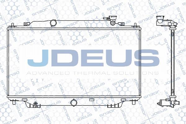 Jdeus M-0160060 - Radiatore, Raffreddamento motore autozon.pro