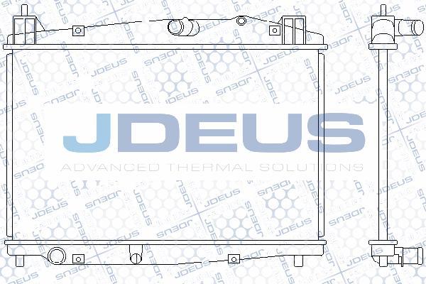 Jdeus M-0160340 - Radiatore, Raffreddamento motore autozon.pro