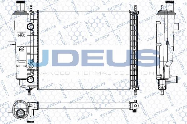 Jdeus M-0110490 - Radiatore, Raffreddamento motore autozon.pro