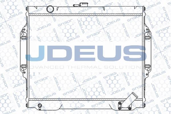 Jdeus M-018046A - Radiatore, Raffreddamento motore autozon.pro