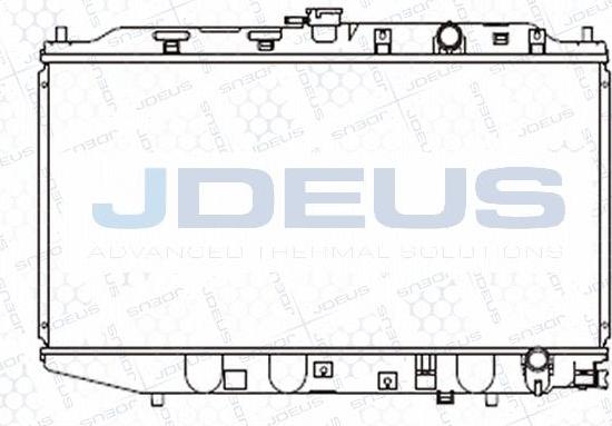 Jdeus M-0130010 - Radiatore, Raffreddamento motore autozon.pro