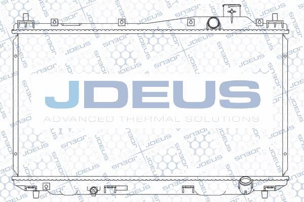 Jdeus M-0130240 - Radiatore, Raffreddamento motore autozon.pro