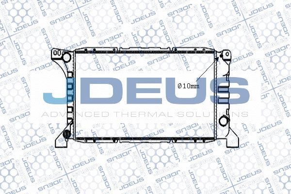 Jdeus M-0120830 - Radiatore, Raffreddamento motore autozon.pro