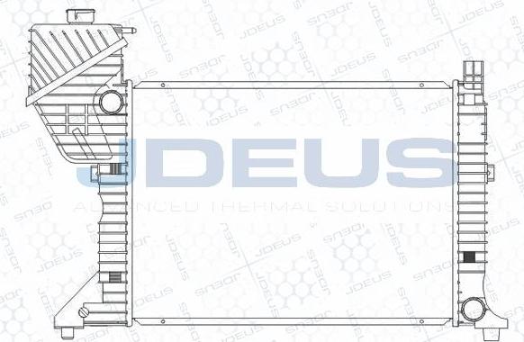 Jdeus M-0170880 - Radiatore, Raffreddamento motore autozon.pro