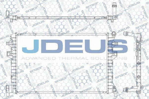 Jdeus M-0300640 - Radiatore bassa temperatura, Intercooler autozon.pro