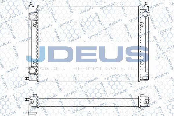 Jdeus M-0300340 - Radiatore, Raffreddamento motore autozon.pro