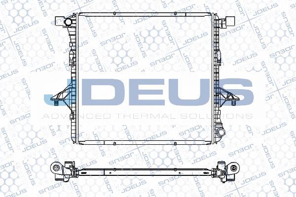 Jdeus M-0300200 - Radiatore, Raffreddamento motore autozon.pro