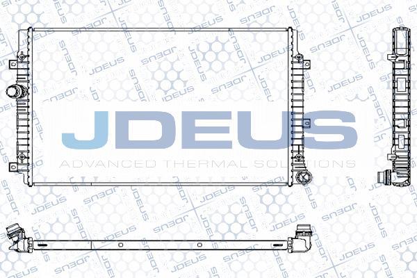 Jdeus M-0300750 - Radiatore, Raffreddamento motore autozon.pro