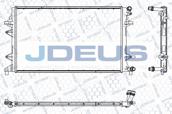 Jdeus M-030075X - Radiatore bassa temperatura, Intercooler autozon.pro