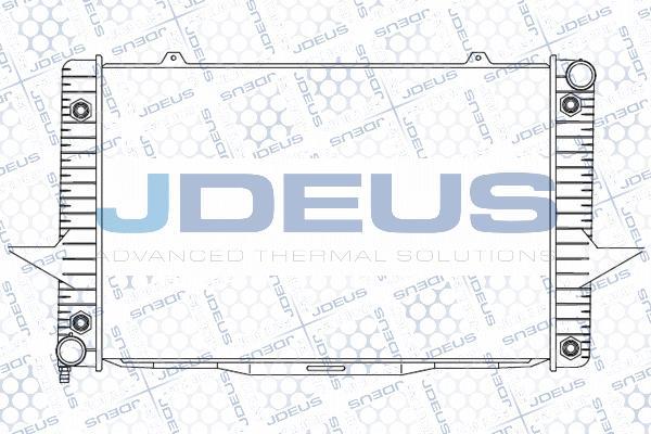 Jdeus M-0310480 - Radiatore, Raffreddamento motore autozon.pro