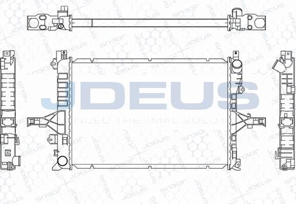 Jdeus M-0310530 - Radiatore, Raffreddamento motore autozon.pro