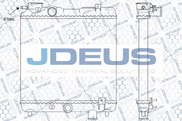 Jdeus M-0250031 - Radiatore, Raffreddamento motore autozon.pro