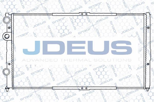 Jdeus M-0250070 - Radiatore, Raffreddamento motore autozon.pro