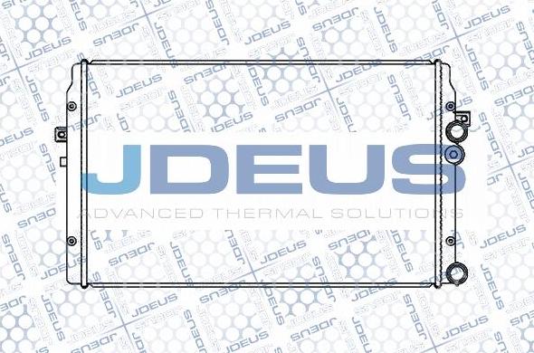 Jdeus M-0250280 - Radiatore, Raffreddamento motore autozon.pro