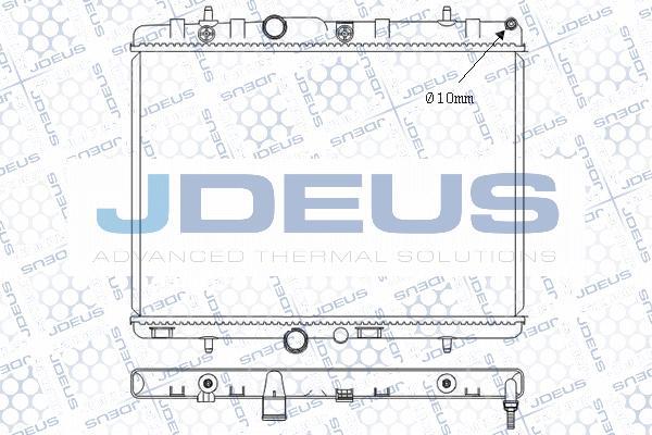 Jdeus M-0210430 - Radiatore, Raffreddamento motore autozon.pro