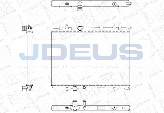 Jdeus M-0210321 - Radiatore, Raffreddamento motore autozon.pro