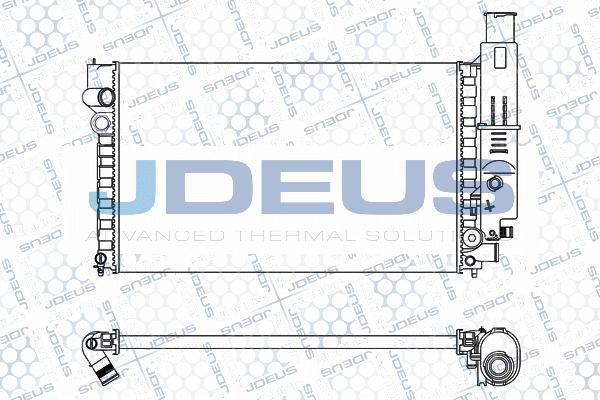 Jdeus M-0210220 - Radiatore, Raffreddamento motore autozon.pro