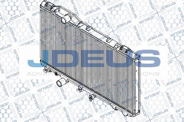 Jdeus M-0281100 - Radiatore, Raffreddamento motore autozon.pro