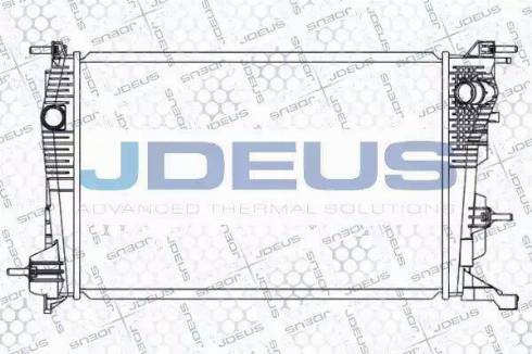 Jdeus 023M63 - Radiatore, Raffreddamento motore autozon.pro